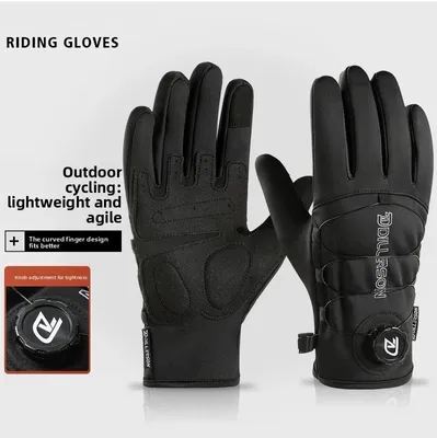 Produktbild von Winter-Touchscreen-Handschuhe für Männer und Frauen, dickwandig, winddicht, für Sport, Skifahren und Radfahren, M