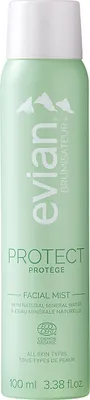 Produktbild von Evian Mineral Spray NEW PROTECT 100ml ALL SKIN TYPES Gesichtsnebel mit natürlichem Mineralwasser schützen