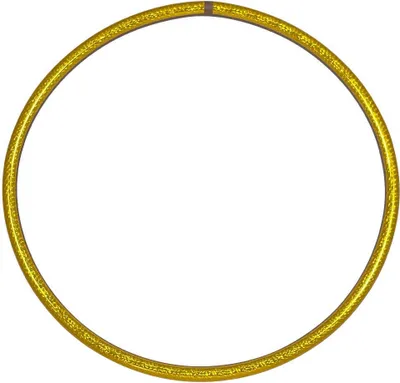 Produktbild von Hologramm Hula Hoop Reifen, Gelb Ø80cm