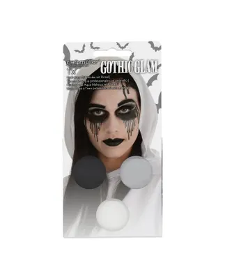 Produktbild von Gothic Make-up Kit - Gesichtsfarbe 3,5 g x 4 und Pinsel