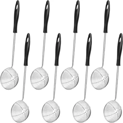 Produktbild von Schaumlöffel 8 tlg., Edelstahl, mit Griff, für Küche