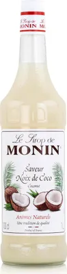 Produktbild von Monin Sirup Cocos 1L - Cocktails Milchshakes Kaffeesirup (1er Pack)