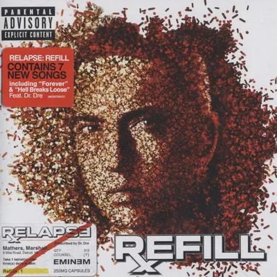 Obrázok produktu pre Eminem: Relapse: Refill - - (CD / R)