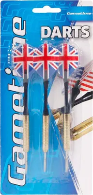 Produktbild von Gametime vermessingte Metallpfeile 18g, 3 Stk.
