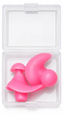 Produktbild von Jumadas Silikon-Ohrstöpsel – Schwimm-Ohrstöpsel – Gehörschutz – wiederverwendbar – Pink
