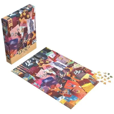 Obrázek produktu pro Dixit Puzzle Red Mish Mash 1000 dílků