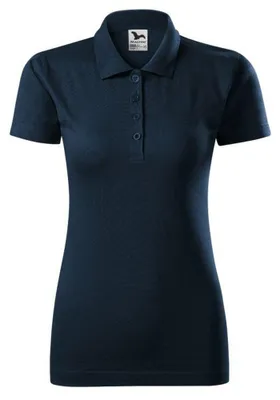 Produktbild von Malfini - Poloshirt für Damen, Single Jersey PP10029 (XL) (Dunkles Marineblau)