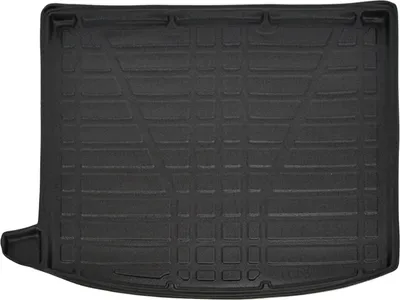 Image de Tapis De Coffre Sur Mesure Pour MG HS 2018-2024, Noir, Antidérapant, Bord Haut, Toutes Saisons