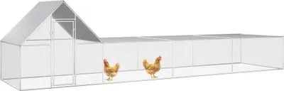 Zdjęcie produktu dla Woliera Dla Kur, 8 X 2 X 2 M, Galwanizowana Stal Lumarko!
