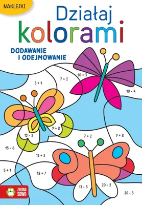 Productafbeelding van Een kleurrijk leerboek om optellen en aftrekken te leren