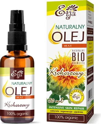 Zdjęcie produktu dla Etja Naturalny Olej krokoszowy Bio, 50 ml