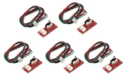 5x mechanische Endstopschalter mit Kabel für 3D-Drucker