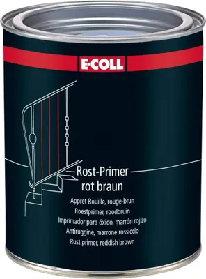 Produktbild von E-Coll Rostprimer 750ml Dose rotbraun , 4317784305303