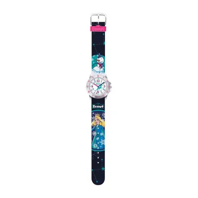 Produktbild von Scout Quarzuhr Eisprinzessin mit Textilarmband für Mädchen