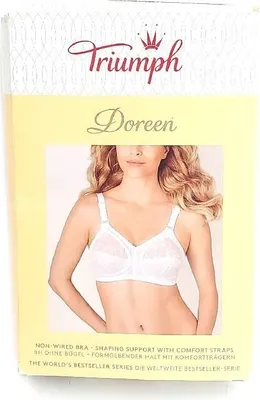 Image de Triumph Doreen Soutien-gorge sans armatures Maintien optimal pour les grands bonnets, Coupe classique, Bretelles confortables