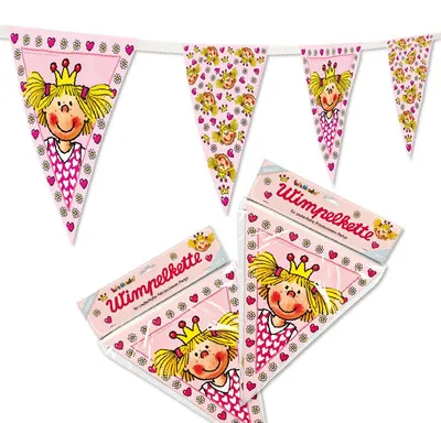 Produktbild von LUTZ MAUDER Kindergeburtstag Wimpelkette Prinzessin
