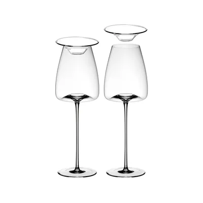 Produktbild von Zieher Weinglas Vision Straight + Weinglasdeckel 2er Set