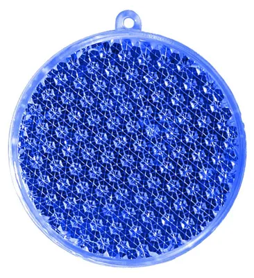 Produktbild von Reflektor "Rund" transparent-blau