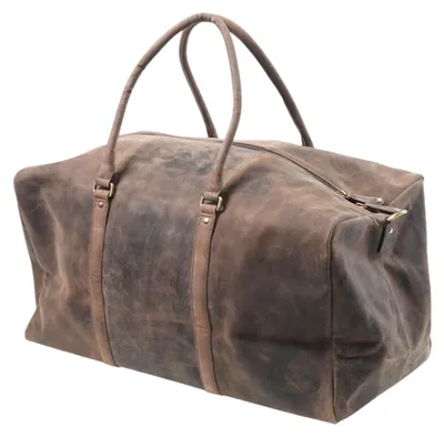 Produktbild von Fuhr Hide Trave San Francisco Herren Leder Reisetasche