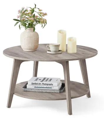 Produktbild von Runder Couchtisch mit 2 Ebenen