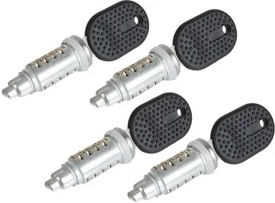 Image de 4x serrure de porte GAUCHE DROITE + 4x clé pour Peugeot Boxer Jumper Fiat Ducato