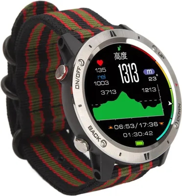 Obrázok produktu pre Pánske inteligentné hodinky s Bluetooth 4.0, vodotesnosťou do 50 m, 1,28-palcovým IPS TFT dotykovým displejom, digitálne športové hodinky na fitness, meranie srdcového tepu a monitorovanie spánku