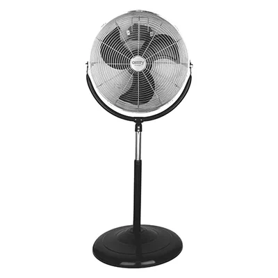 Image de Camry CR 7307 Ventilateur sur pied, nombre de vitesses 3, 180 W, diamètre 45 cm, noir/inox