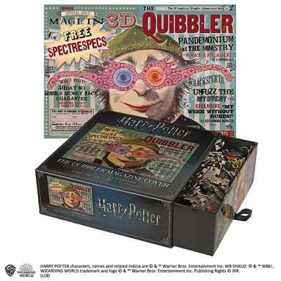 Produktbild von Harry Potter – Puzzle mit dem Cover des Magazins "The Quibbler"
