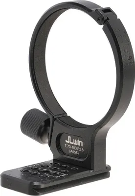 Produktbild von JLwin Kameraobjektiv-Stativmontagering, Objektivkragen, Ersatz fuer Tamron 70šC180 mm F2.8 Objektiv, Stativunterstuetzung, Schnellverschluss, Kameraobjektiv-Stativadapter