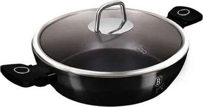 Produktbild von Flacher Kochtopf mit Deckel 28 cm Berlinger Haus BH8222