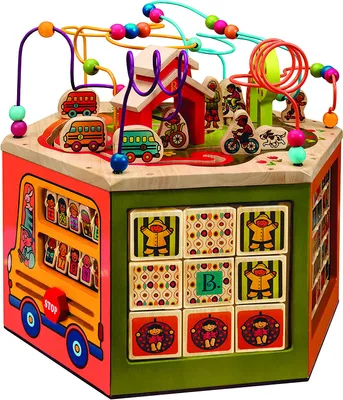Produktbild von B. toys Extra großer Motorikwürfel