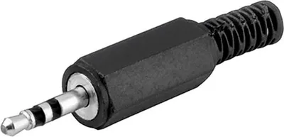 Produktbild von Wentronic Klinkenstecker - 2,5 mm - stereo - Plastikausführung mit Knickschutz