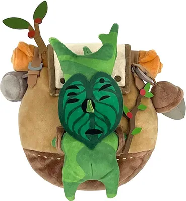Produktbild von The Legend of Zelda: Tears of the Kingdom Plüschfigur ZP04 Korok with Backpack Brown 17 cm