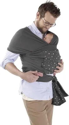 Produktbild von Famanu Tragehilfe Ergonomisch und Atmungsaktiv - Schwarz