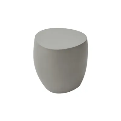 Produktbild von IKARIA Kieselstein Beistelltisch aus Beton , einzigartig , outdoor-geeignet , 48.5 x 48.5 x 50.8 cm
