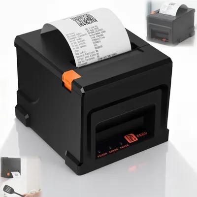 Productafbeelding van Printer, thermische printer, mini zonder cartridges, 80 mm, automatische kassasnijder