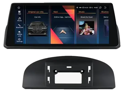 Obrázok produktu pre CarPlay, kompatibilita so smartfónmi, kompatibilné s modelmi BMW 3-series (E90, E91, E92, E93) s systémom CCC (2005-2008), inteligentný systém pre auto, 8 GB RAM, 128 GB úložiska, systém CCC