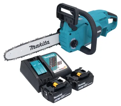 Zdjęcie produktu dla Makita DUC 307 RT2X3 Akumulatorowa pilarka łańcuchowa 18 V 30 cm bezszczotkowa + 2x akumulator 5,0 Ah + ładowarka