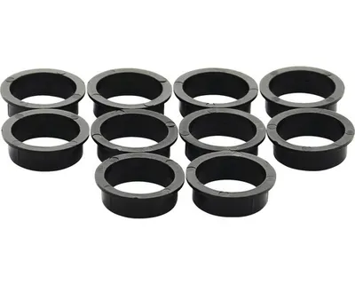 Produktbild von Nylonring 20-18 mm weiß zur Montage für Türdrücker schwarz 10 Stück