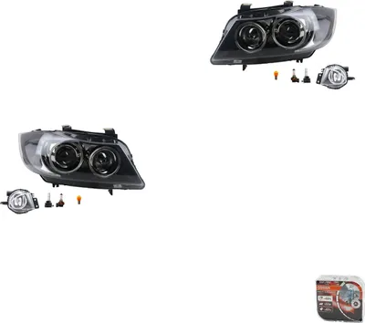 Produktbild von Scheinwerfer Satz + Osram Night Breaker Laser passend für BMW 3er E90 E91 05-08 63176948373 6948373 63176948374 6948374 63117161667 7161667 631 Johns