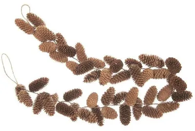 Produktbild von Fichtenzapfen-Girlande 120cm