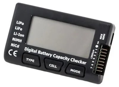 Productafbeelding van Accutester met balancer voor LiPo, LiFe, Li-Ion, NiCd, NiMh batterijen, geschikt tot 7 cellen