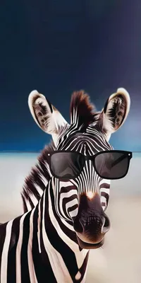 Produktbild von FEBE Strandtuch XXL Zebra 100x180 cm Badetuch Groß 100% Mikrofaser Handtuch Stranddecke Sommer-Handtücher