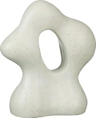 Produktbild von Mica Dekorationsfigur weiß Keramik 25 cm