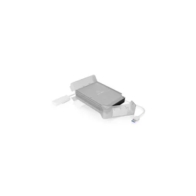 Zdjęcie produktu dla ICY BOX IB-AC705-6G, HDD, SATA III, 2.5,3.5", USB 3.2 Gen 1 (3.1 Gen 1) Type-A, Biały, Plastik