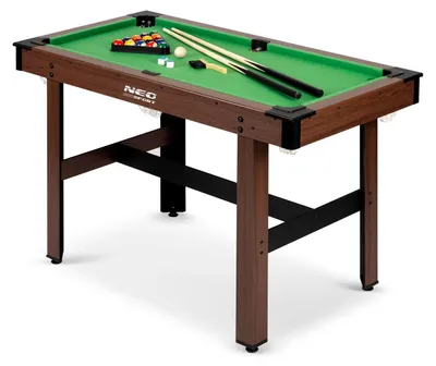 Produktbild von Billardtisch 122 x 61 x 76 cm NS-807 dunkelbraun