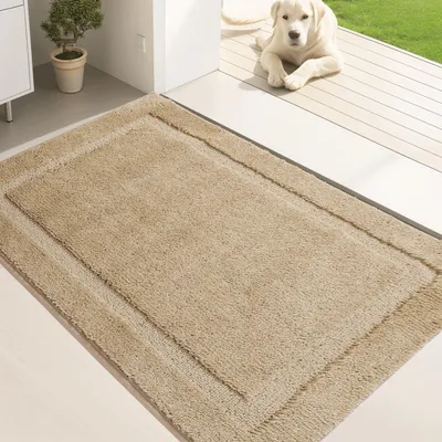 Productafbeelding van Schoonloopmat 80x120 cm, voor Binnen, wasbare antislip deurmat