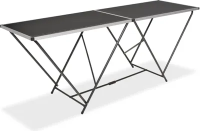 Produktbild von The Living Store Tapeziertisch Klappbar MDF und Aluminium 200×60×78 cm