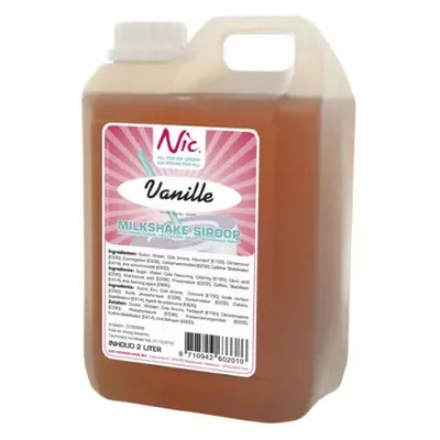 Produktbild von Frusco - Milchshakesiroop - Vanille - 2 Liter