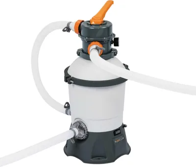 Produktbild von Bestway Sandfilter Filterpumpe Filter Pumpe Sandfilteranlage Pool Pumpe 2006l 58515